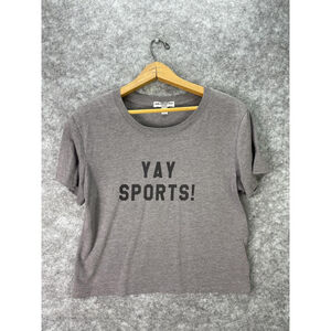 Sub Urban Riot Shirt Womens Medium Gray Yay Sports Funny Graphic Tee Top